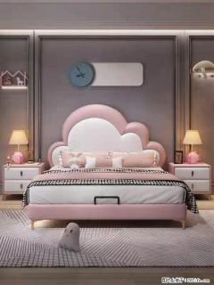 佛山大厂货，高质量仿真皮，实木床边，高密度海绵，带实木床板，全新包装，特价处理 - 赵县28生活网 zx.28life.com